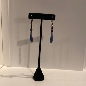Dangle beaded earrings